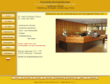 Tablet Screenshot of praxis-glinka-ohm.de